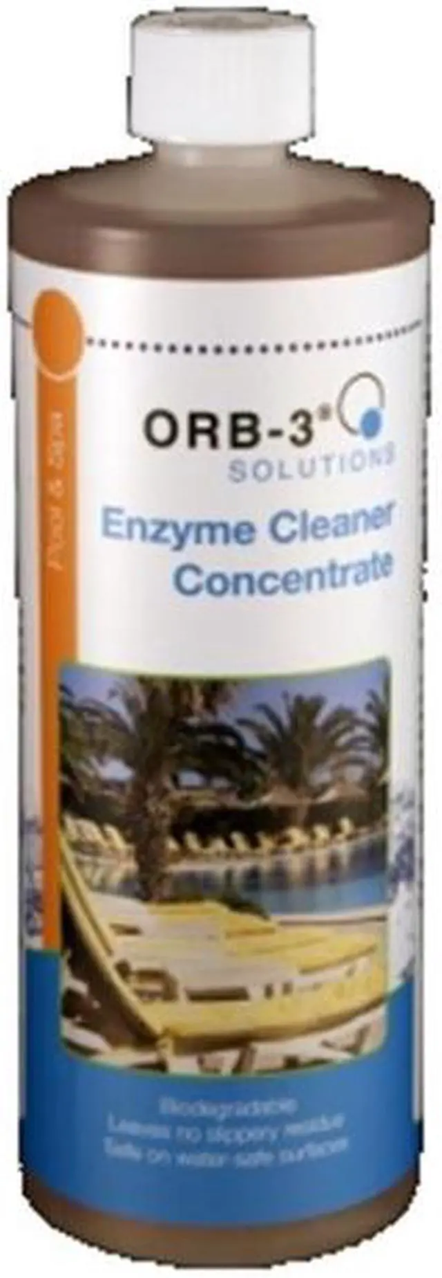 Alt view image 4 of 6 - ORB-3 A011-000-1Q Concentrated Enzyme Cleaner,1 qt.