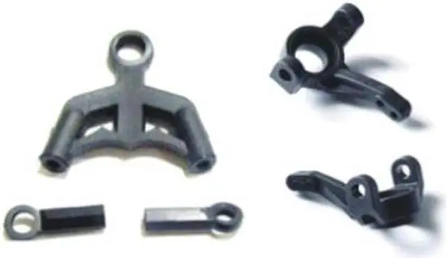 Alt view image 2 of 2 - RCT-P006 Rockslide RS10 Front/Rear Steering Hub(Left/Right)+Linkage Set Redcat