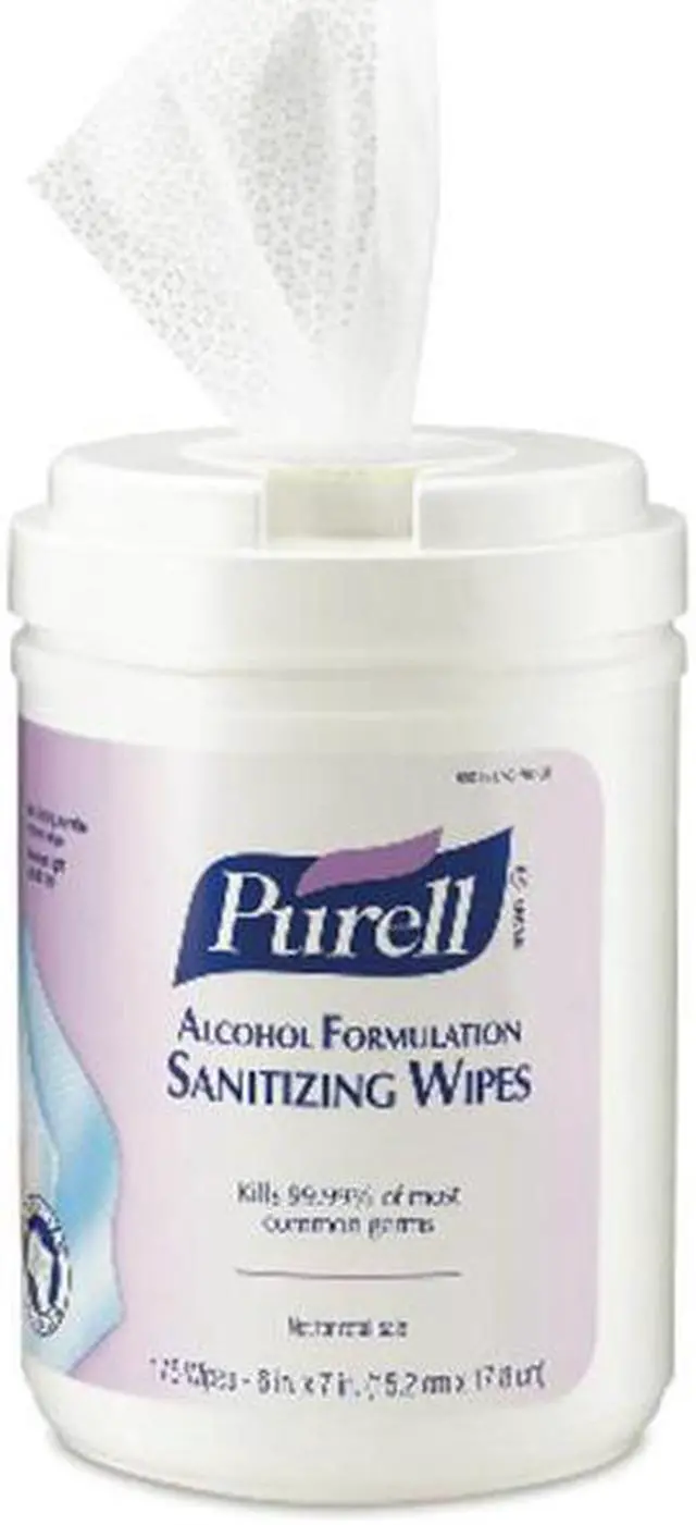 Main image of Gojo Industries GOJ 9031-06 PURELL Alcohol Formulation Sanitizing Wipes