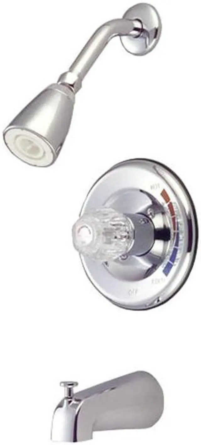 Main image of Kingston Brass KB681 Single Handle Tub & Shower Faucet