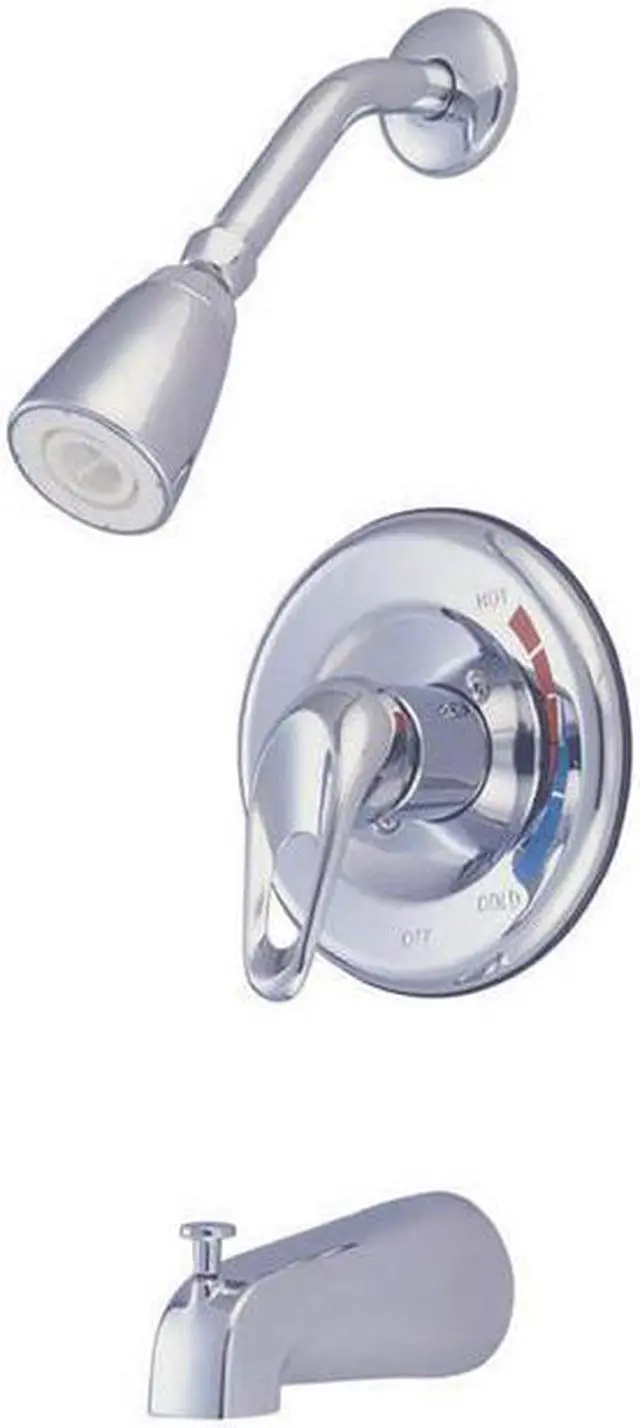 Main image of Kingston Brass KB691 Single Handle Tub & Shower Faucet