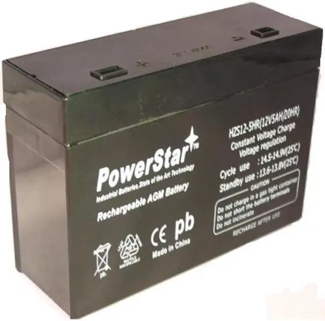 Alt view image 2 of 2 - Sealed Lead Acid UPS Replacement Battery - BBBP5512RT