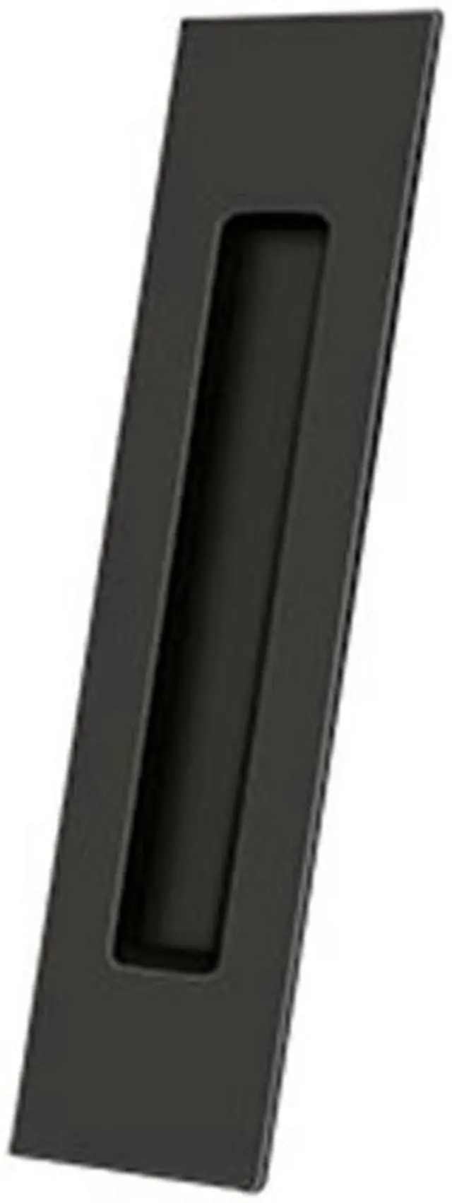 Main image of Deltana FP10225U10B 10 x 2.25 x 0.75 in. Flush Pull Rectangular Solid Brass - Oil Rubbed Bronze