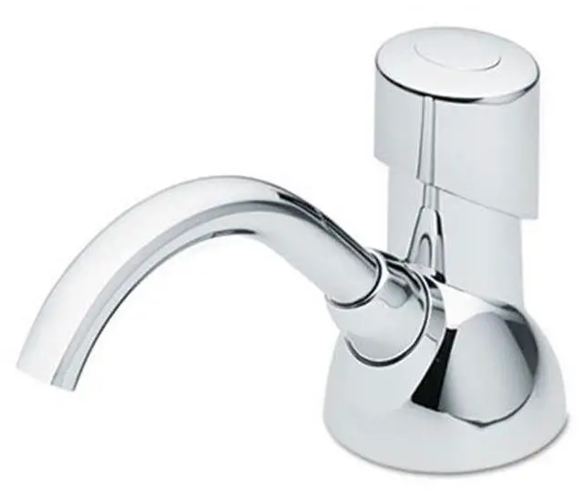 Alt view image 4 of 11 - GOJO 850001 CX Counter Mount Foam Soap Dispenser, 1500mL, 4 1/2w x 11 7/8d x 4 1/2h, Chrome, 1 Each