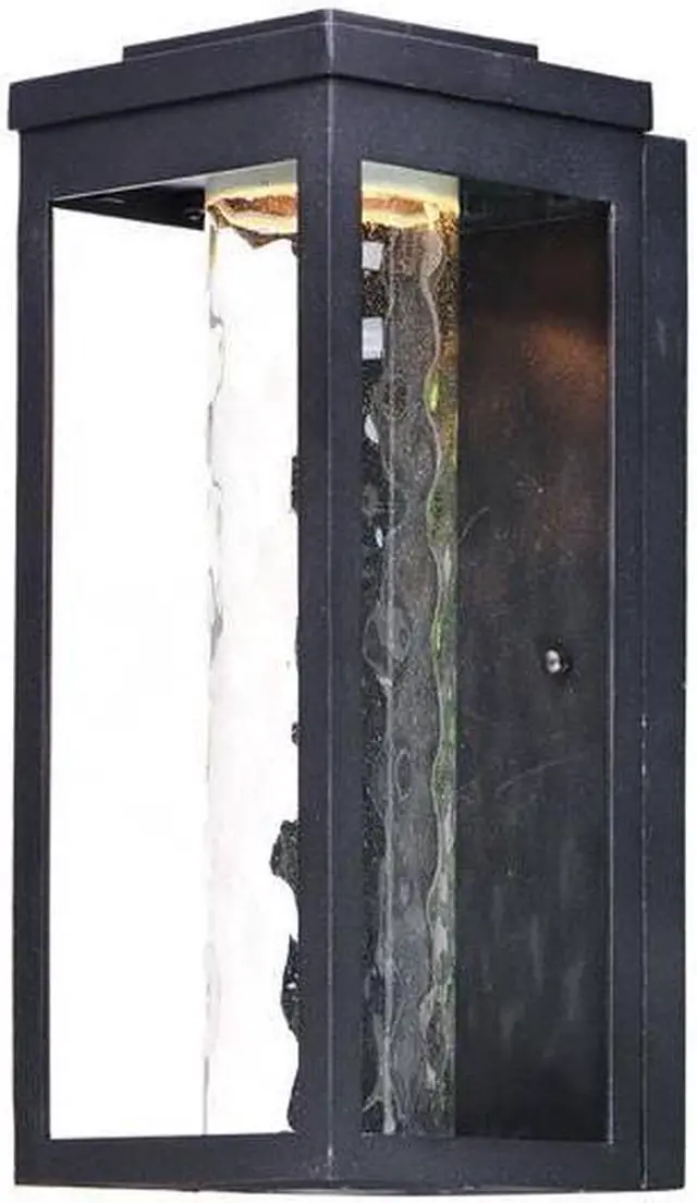 Main image of Maxim 55904WGBK Salon LED 1-Light Outdoor Wall, Black