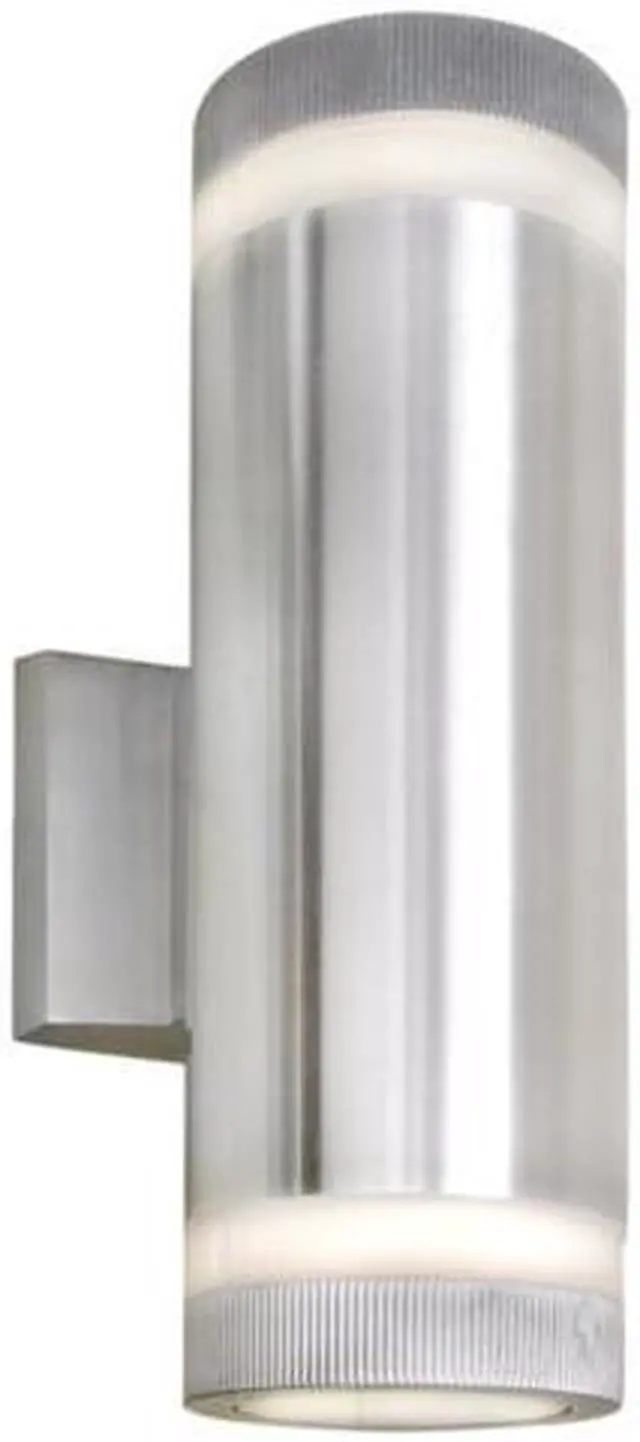 Main image of Maxim 86112AL 12 x 4.25 in. Lightray LED 2-Light Wall Sconce, Brushed Aluminum