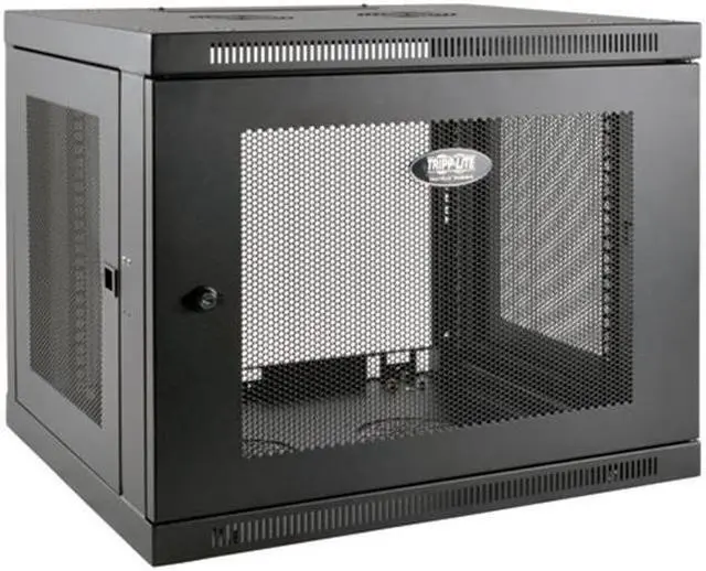Main image of Tripp Lite SRW9UDP 9U Low Profile Switch Depth Plus Wall Mount Rack Enclosure Cabinet