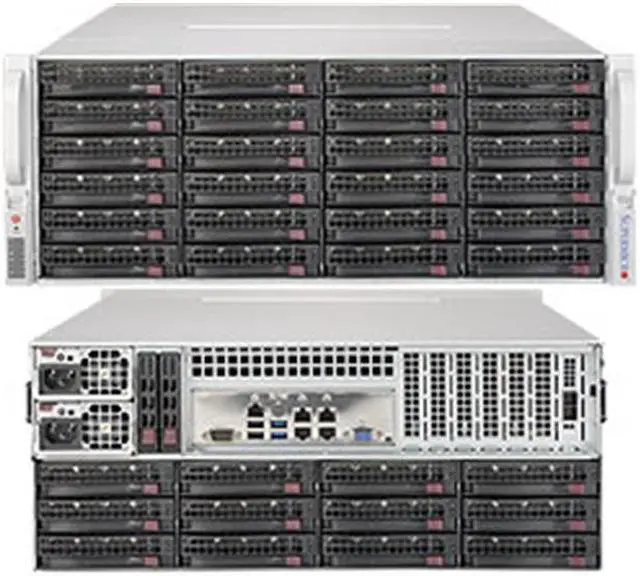 Alt view image 5 of 7 - Supermicro CSE-847BE1C-R1K28LPB Chassis