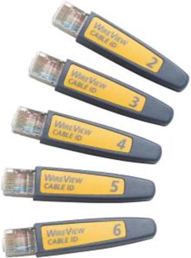 Main image of Netscout HH Tools HW-SW-SupPort WIREVIEW 2-6 NetScout WireView Cable IDs, 2-6 - Wiremap, Network Testing