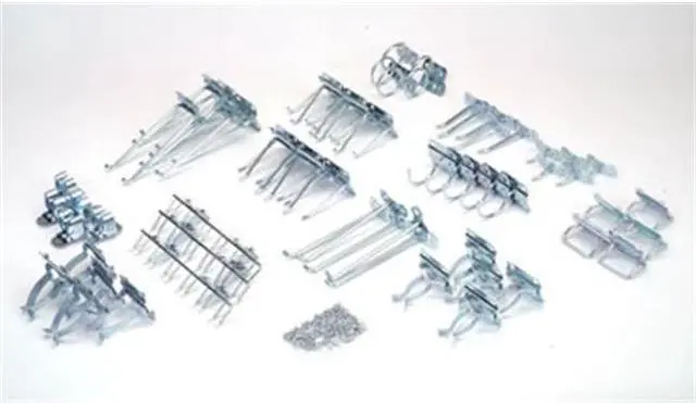 Alt view image 4 of 6 - Triton Products LH3-KIT Zinc Plated Steel Hook and Bin Assortment for LocBoard