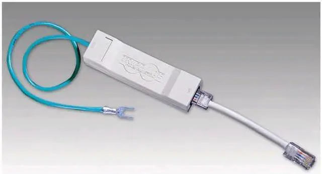 Main image of TRIPP LITE RJ11 RJ45 2 LINE DIAL UP SURGE PROTECTOR DTEL2