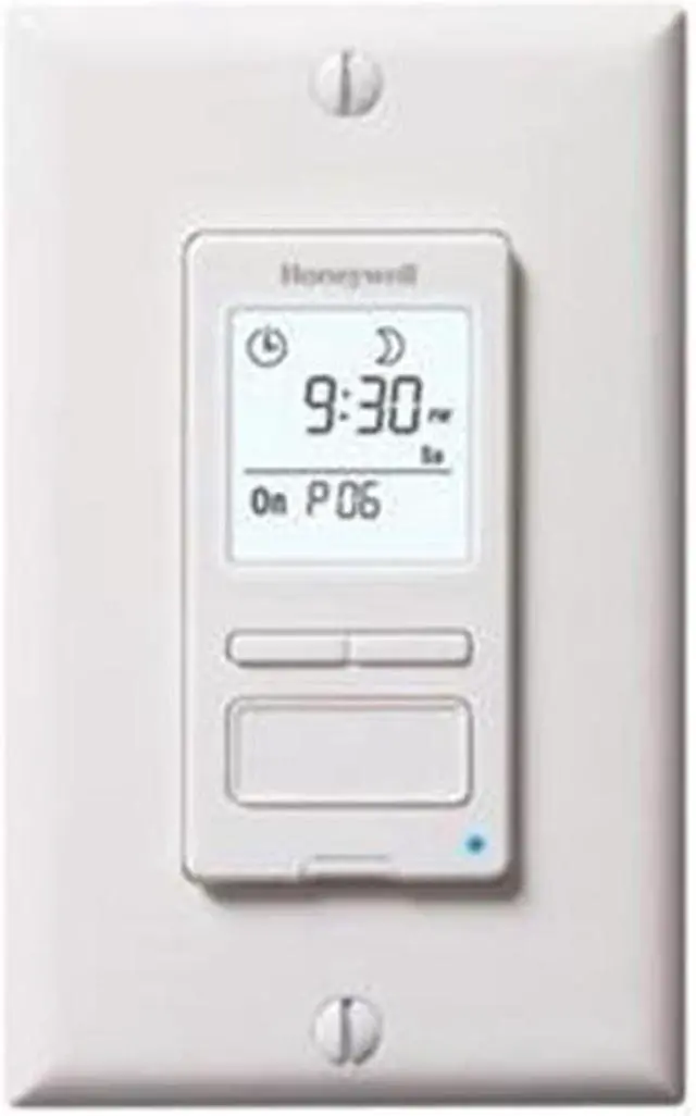 Alt view image 3 of 7 - Honeywell RPLS540A1002/U Econoswitch 7-Day/Solar Programmable Lighting Timer - W