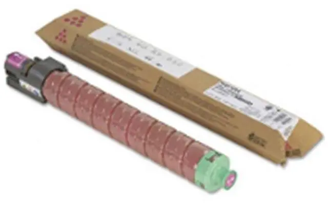 Alt view image 3 of 11 - Magenta Toner Cartridge for Ricoh 841753 Aficio MP C4502, Aficio MP C4502A, Aficio MP C5502, Aficio MP C5502A, Genuine Ricoh Brand