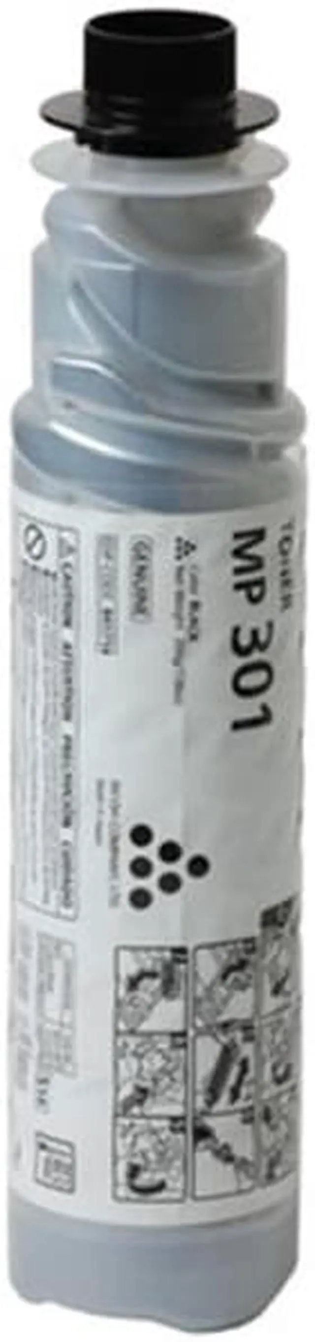 Alt view image 4 of 5 - Black Toner Cartridge for Ricoh 841714 Aficio MP 301SPF, Genuine Ricoh Brand