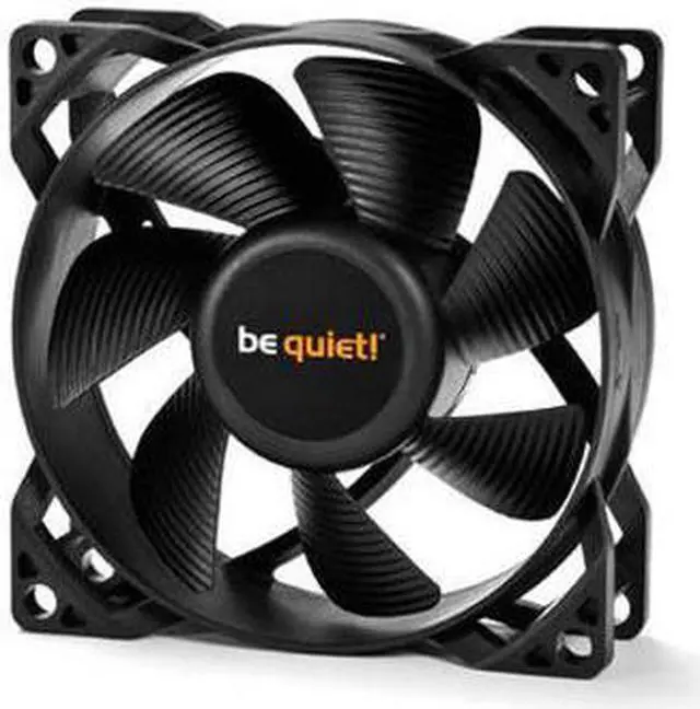Alt view image 4 of 5 - Pure Wings 2 8cm 1900 RPM 26.3 cfm Black Case Fan