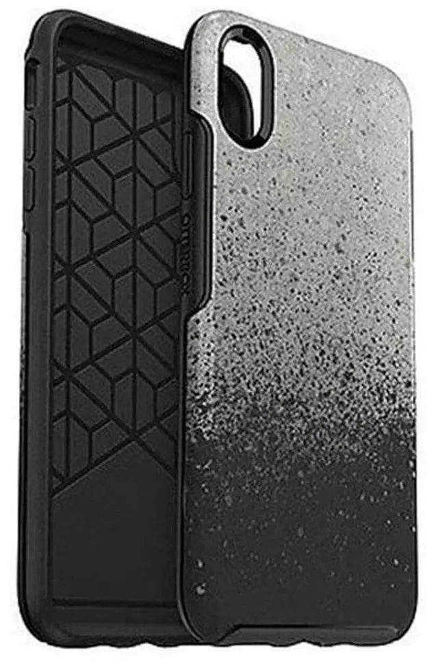 Main image of OtterBox 77-60036 Symmetry Case for iPhone Xs Max, Ashed for It Graphic & Black