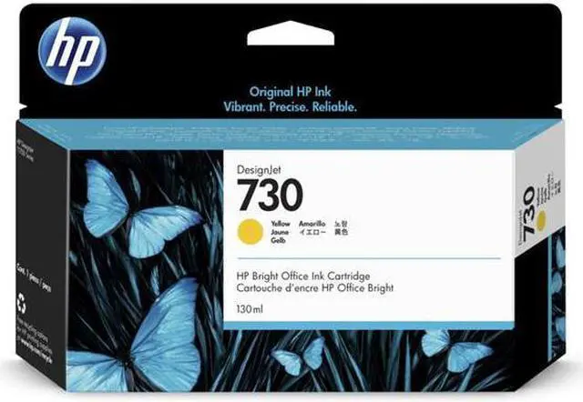Alt view image 3 of 10 - HP 730 Ink Cartridge - Yellow