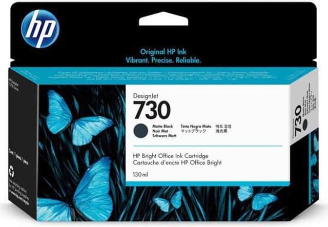 Alt view image 3 of 20 - HP 730 Ink Cartridge - Matte Black