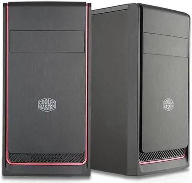 Alt view image 2 of 3 - Cooler Master MasterBox E300L No Power Supply MicroATX Mini Tower Case