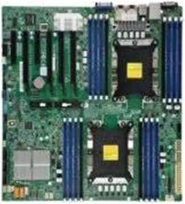 Alt view image 4 of 8 - Supermicro MotherBoard MBD-X11DPI-NT-O Xeon Dual Socket LGA3647 C622 Max.2T PCI Express E-ATX (MBD-X11DPI-NT-O)