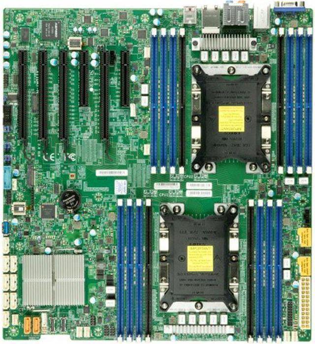 Supermicro Motherboard MBD-X11DAI-N-O Xeon Dual Socket S3647 C621 Max.2TB  PCI Express EATX (MBD-X11DAI-N-O)