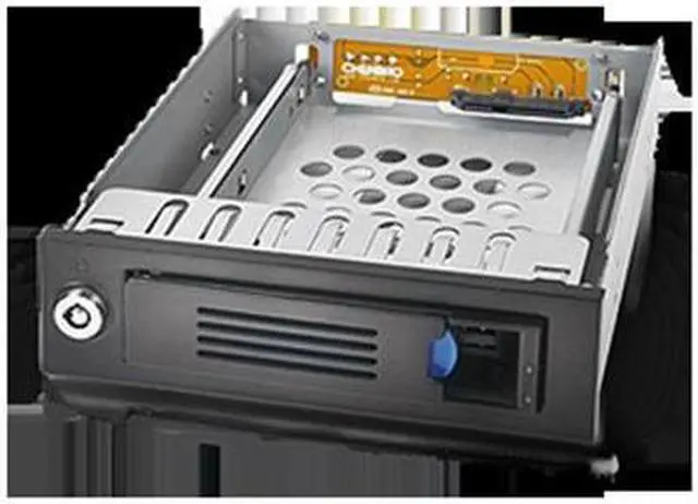 Alt view image 2 of 10 - Chenbro SK31101T3 1-bay 3.5 inch HDD Enclosure with 12Gb/s SAS & SATA Backplane