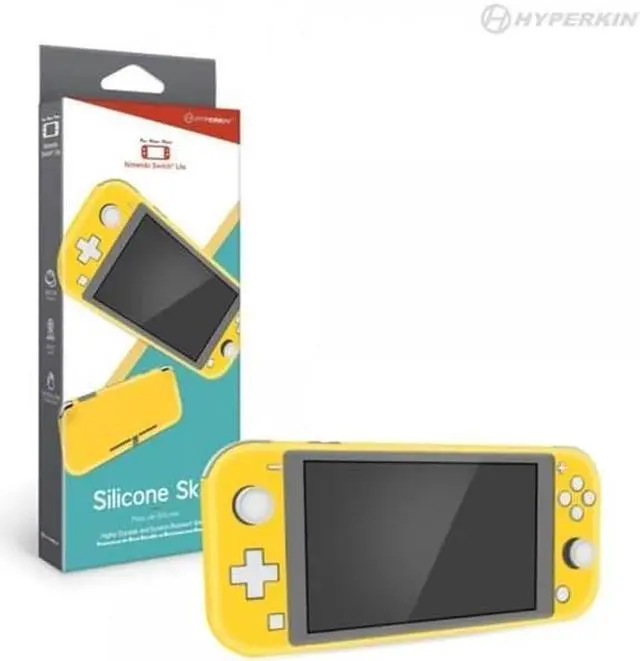 Alt view image 4 of 5 - Hyperkin Silicone Skin Console Case for Nintendo Switch Lite - Yellow