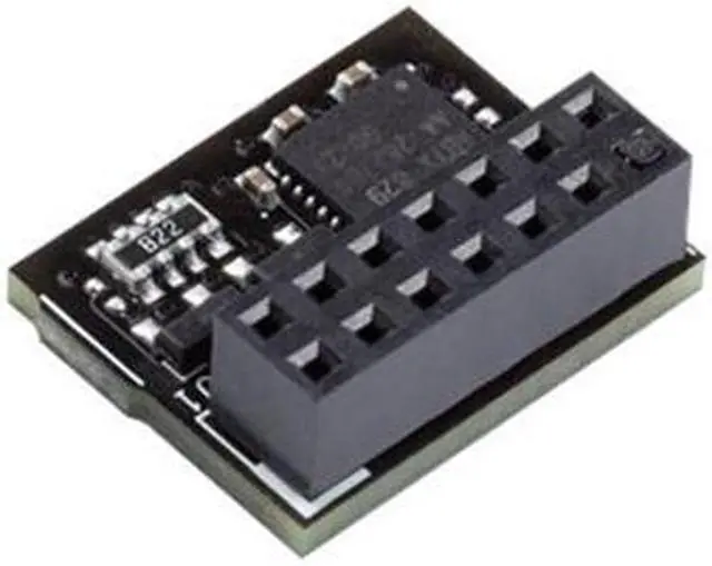 Main image of Asus TPM-SPI Accessory SPI 14-1 Pin Nuvoton NPCT750 TPM2.0 Bulk Pack Motherboards