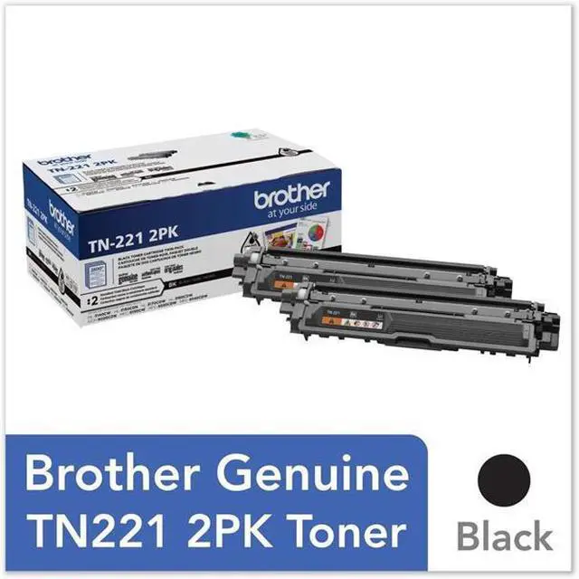 Alt view image 7 of 20 - BROTHER INTERNATIONAL TN-221-2PK StndrdYield BlkTonr Crtrdg 2Pk