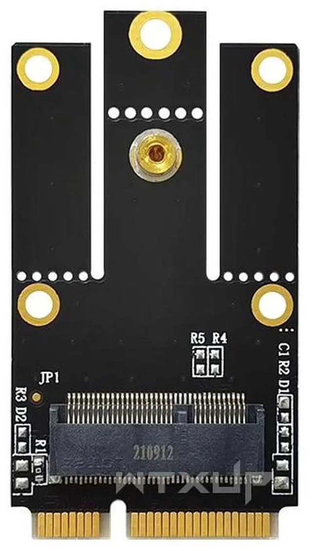 Alt view image 7 of 8 - M.2 NGFF / Key E Card to mPCIe (PCIe+USB) Adapter For Laptop Desktop mPCIe slot