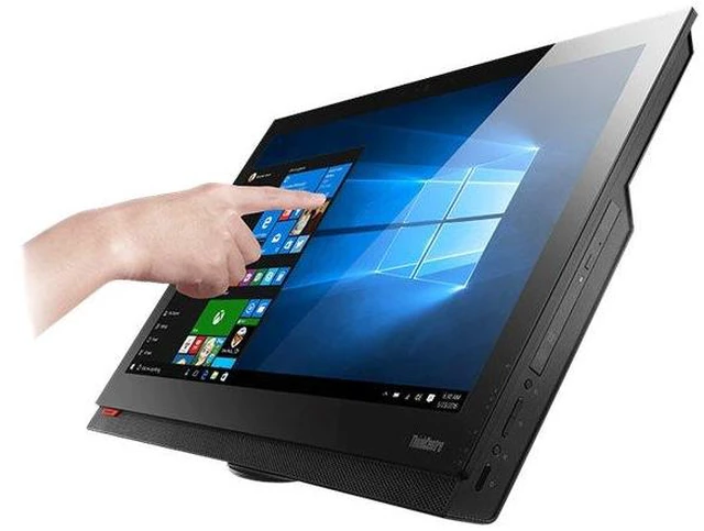 Alt view image 2 of 3 - Lenovo ThinkCentre M910z 10NR000PUS All-in-One Computer - Intel Core i5 (7th Gen) i5-7500 3.60 GHz - 16 GB DDR4 SDRAM - 512 GB SSD - 23.8" 1920 x 1080 Touchscreen - Windows 11 Pro 64-bit / Office 2019