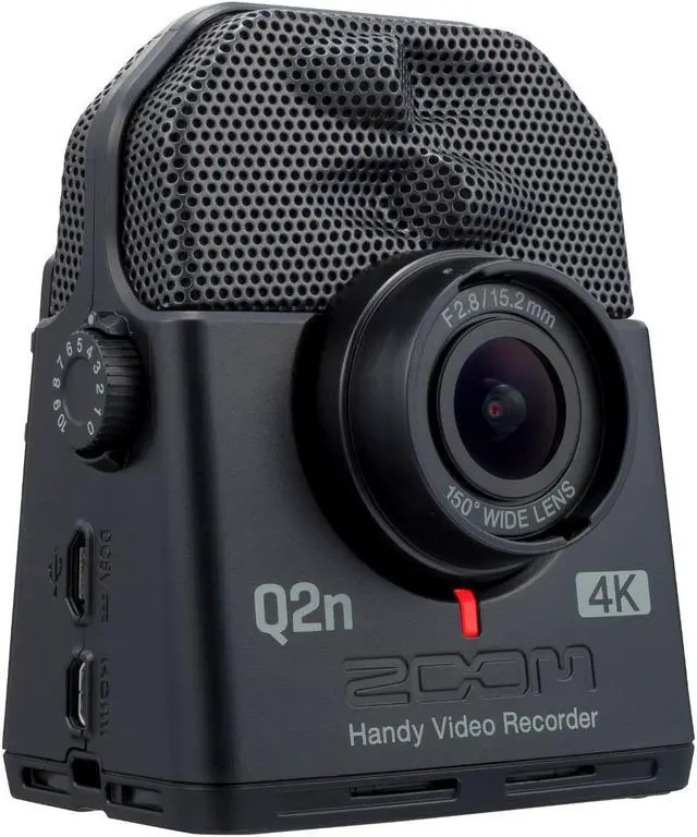 Alt view image 11 of 20 - zoom q2n4k handy video recorder