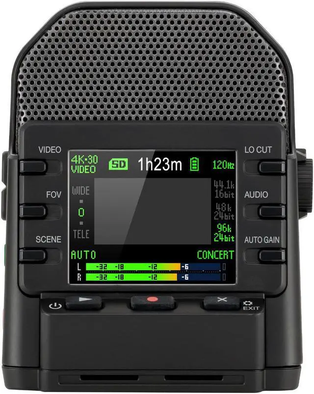 Alt view image 12 of 20 - zoom q2n4k handy video recorder