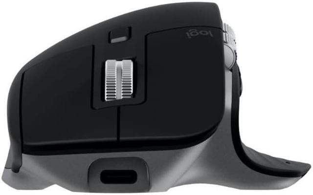 Alt view image 14 of 20 - Logitech MX Master 3 – Advanced Wireless Mouse for Mac, Ultrafast Scrolling, Ergonomic Design, 4000 DPI, Customisation, USB-C, Bluetooth, MacBook Pro,Macbook Air,iMac, iPad Compatible - Space Grey