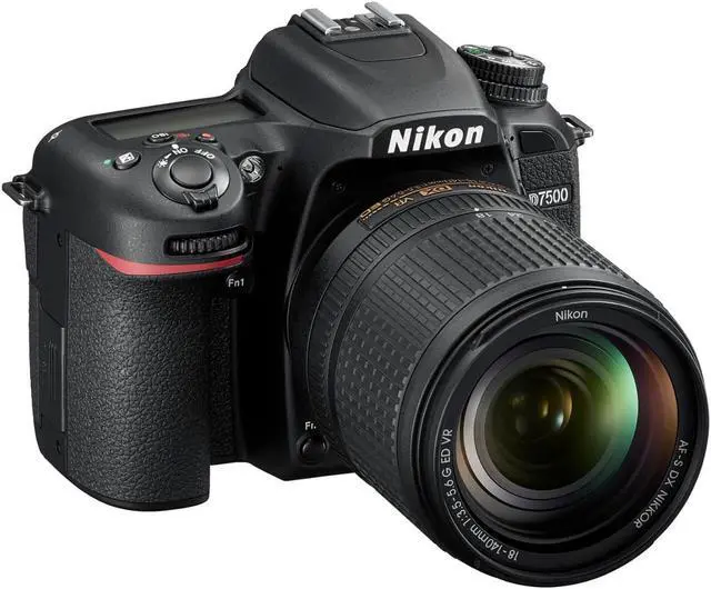 Alt view image 14 of 20 - Nikon D7500 DSLR Camera with 18-140mm Lens
