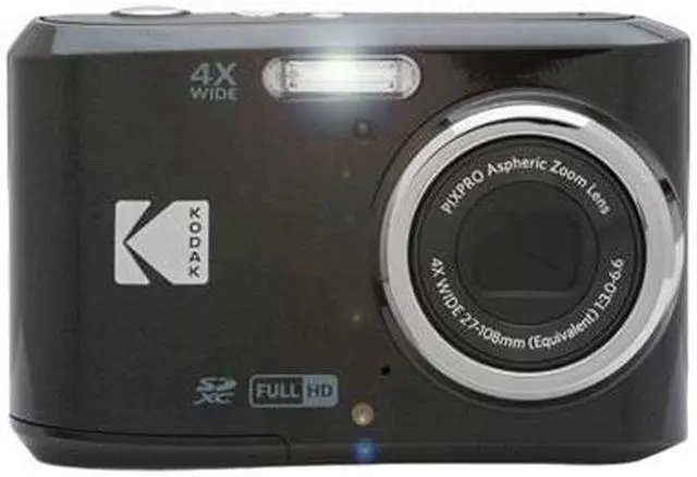 Alt view image 2 of 6 - Kodak PIXPRO FZ45 Friendly Zoom Digital Camera (Black) with Camera Case