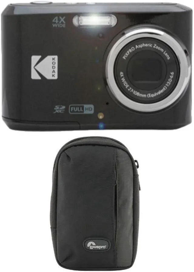 Main image of Kodak PIXPRO FZ45 Friendly Zoom Digital Camera (Black) with Camera Case