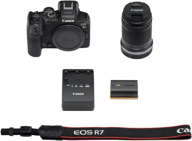 Alt view image 7 of 7 - Canon EOS R7 Mirrorless Camera with RF-S 18-150mm Lens Kit