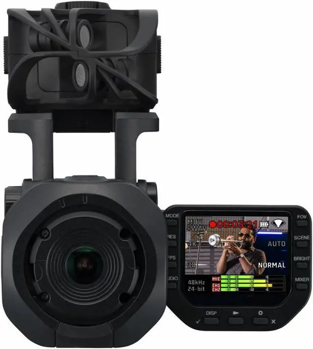 Alt view image 11 of 14 - Zoom Q8n-4K Handy Video Recorder