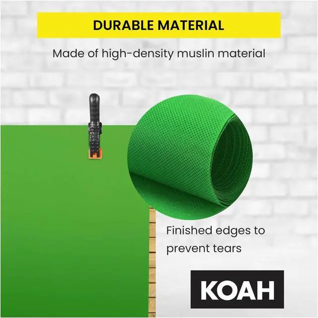 Alt view image 5 of 7 - Koah Backdrop Background Screen with Clamps