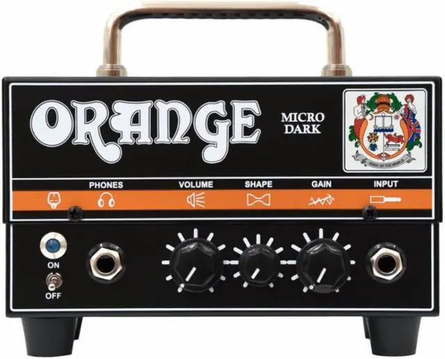 Alt view image 3 of 6 - Orange Amps Micro Dark Terror 20W Amp Head with PPC112 60W 1x12 Black Cabinet