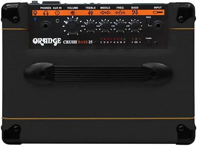 Alt view image 6 of 6 - Orange Amps Crush Bass 25 Combo Amplifier (25W, Black)