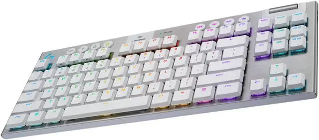 Alt view image 5 of 7 - Logitech G915 TKL Tenkeyless Wireless RGB Mechanical Gaming Keyboard and USB Hub