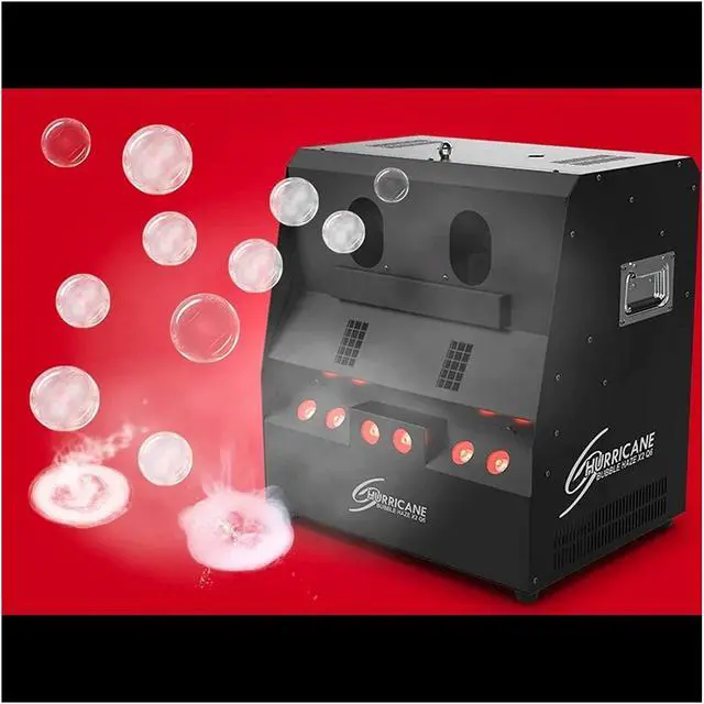 Alt view image 7 of 7 - Chauvet DJ Hurricane Bubble Haze X2 Q6