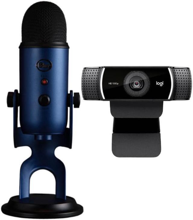 Blue Microphones Yeti USB Microphone (Midnight Blue) Bundle with