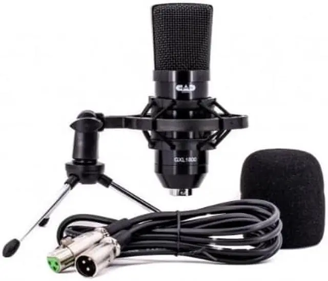 Alt view image 5 of 6 - CAD GXL1800 Condenser Microphone Bundle with Knox Gear Desktop Boom Arm Microphone Stand