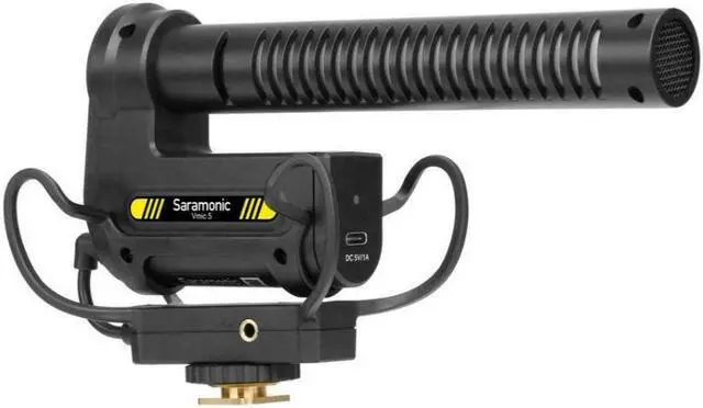 Alt view image 15 of 17 - Saramonic Vmic5 Super-Cardioid Shotgun Microphone #VMIC5