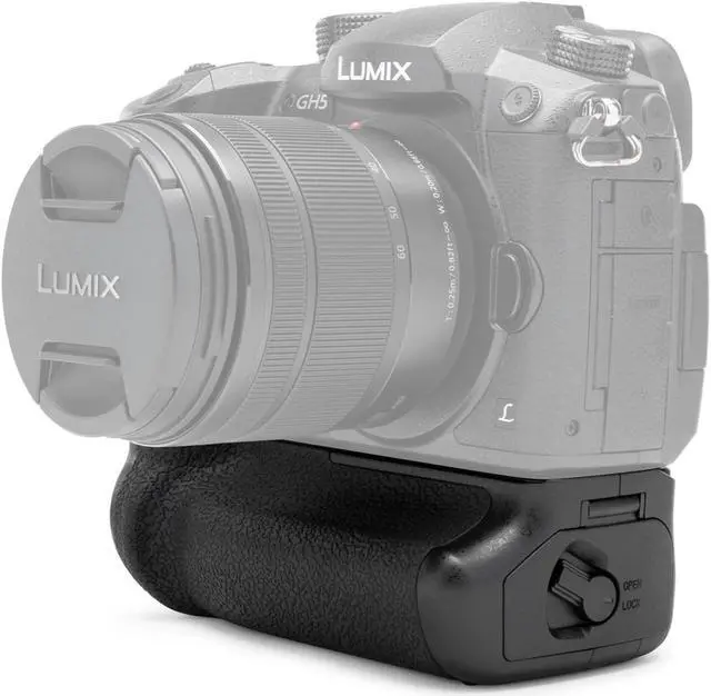 Alt view image 7 of 7 - Koah Battery Grip for Panasonic GH5 Mirrorless Camera