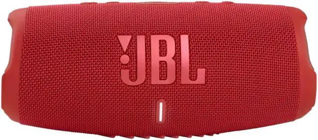 Alt view image 8 of 18 - JBL Charge 5 Portable Waterproof Bluetooth Speaker with Powerbank (Red)