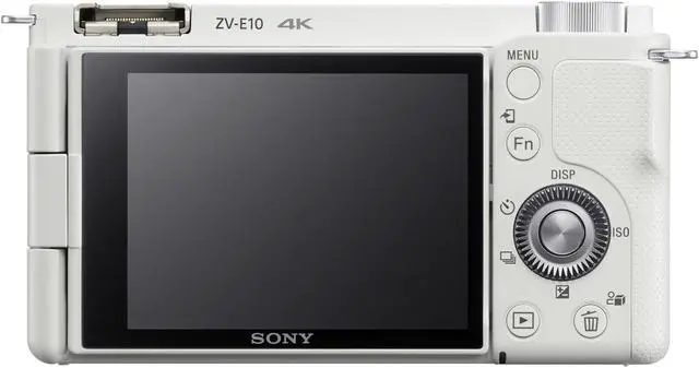 Alt view image 9 of 19 - Sony Alpha ZV-E10 - APS-C Interchangeable Lens Mirrorless Vlog Camera - White